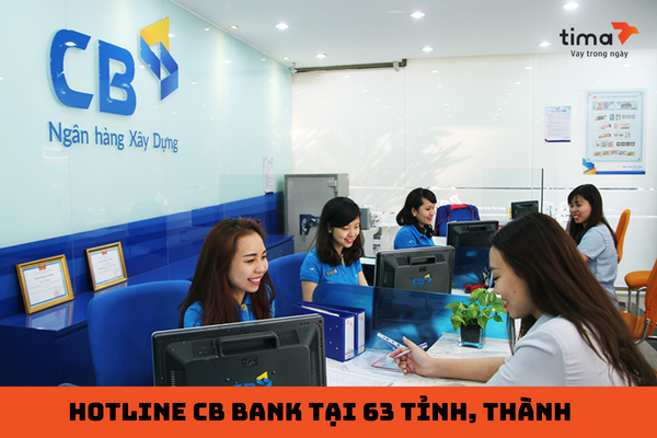 hotline cb bank tại 63 tỉnh, thành